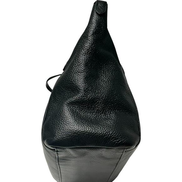 Coach Ava Leather Chain Tote Bag in Black with Gold Hardware - Picture 7 of 16